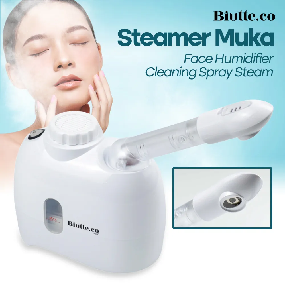 Biutte.co Steamer Wajah Face Sauna Humidifier Cleaning Pore Nano Spray - K33C